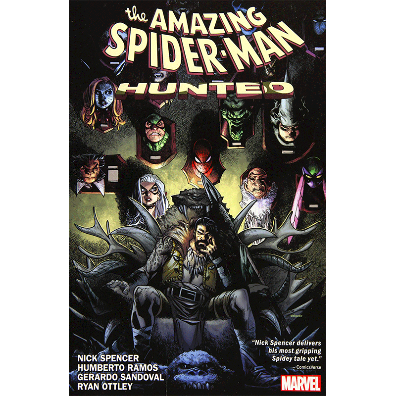 英文原版 神奇蜘蛛侠：狩猎 第四卷 Amazing Spider-Man: Hunted (Vol. 4) TPB 漫威漫画故事小说书