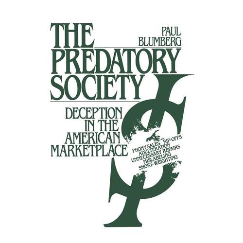 预售【按需印刷】英文原版 The Predatory Society 捕食性社会 牛津大学出版 原版进口正版书籍