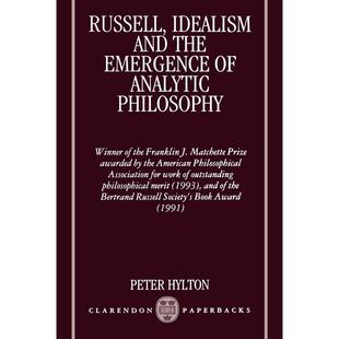 Russell 牛津大 兴起 按需印刷 英文原版 Analytic and Idealism 唯心主义与分析哲学 预售 the Philosophy罗素 Emergence