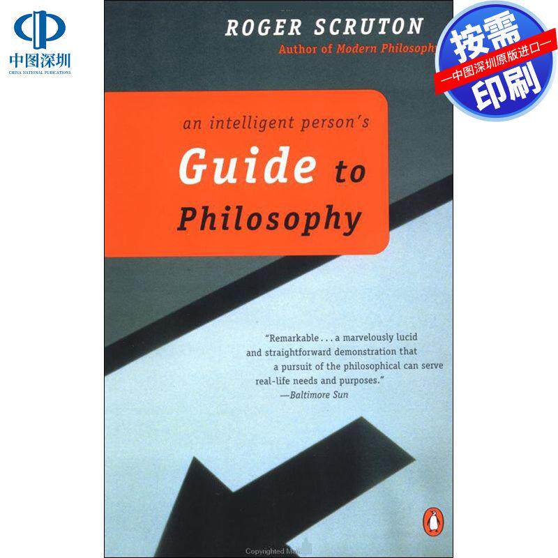 预售【按需印刷】英文原版 哲学的智慧指南An Intelligent Persons Guide to Philosophy原版进口书籍