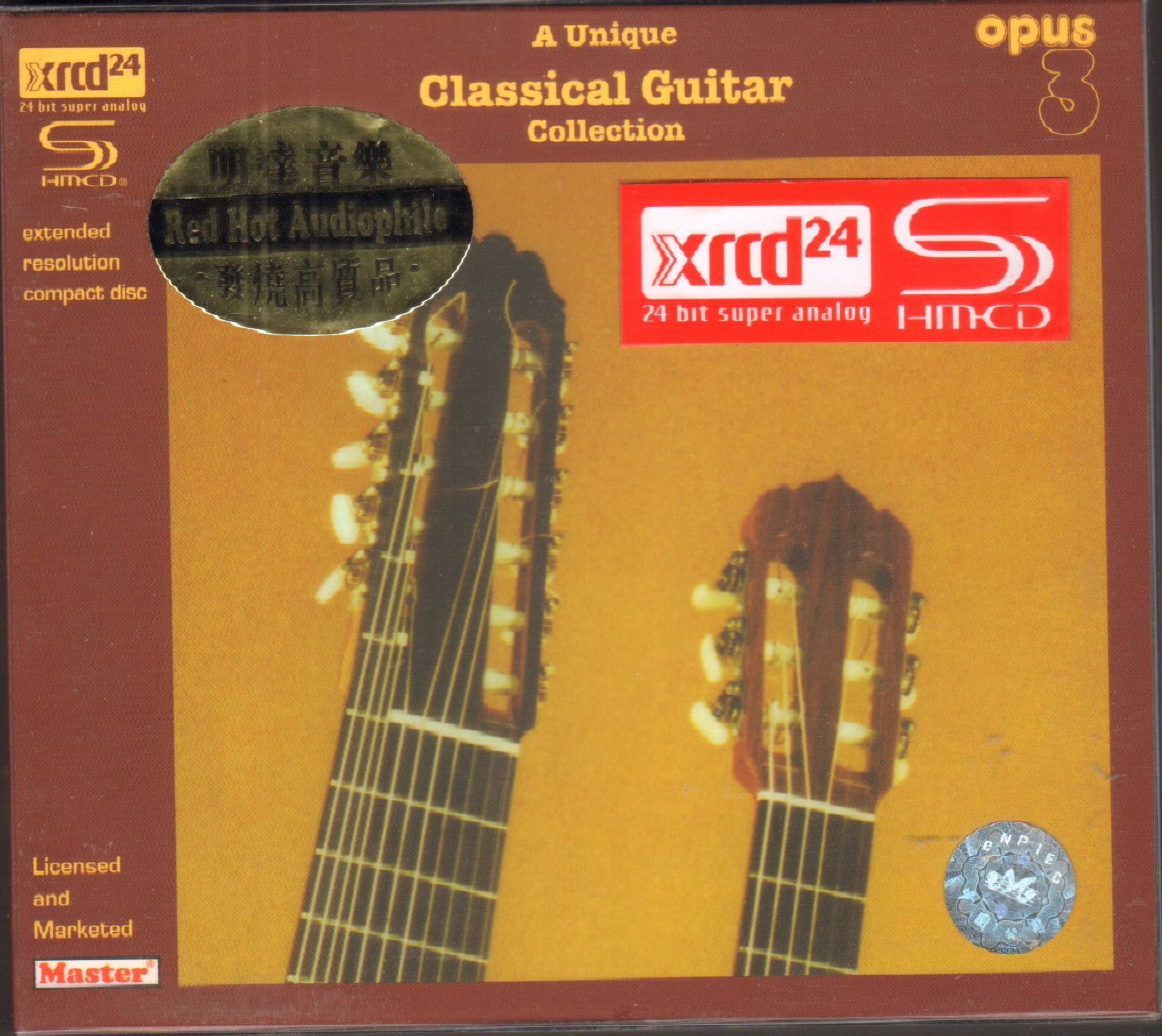 【中图音像】classical guitar 古典吉他 CD XRCD24 MSXCD99306