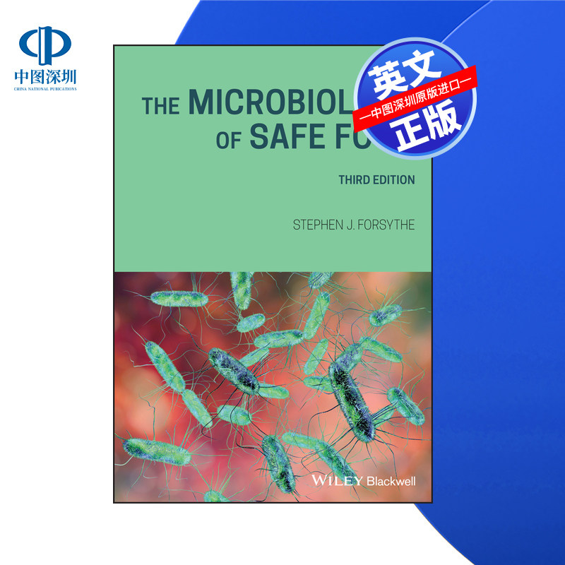 【预售 按需印刷】Wiley出版 安全食品微生物学，第三版 The Microbiology of Safe Food, 3rd Edition 进口英文正版书籍