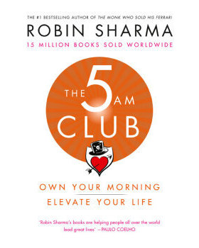 预售英文原版  The 5 AM Club 凌晨五点俱乐部《卖掉法拉利的高僧》作者 Robin Sharma 新书 进口正版 书