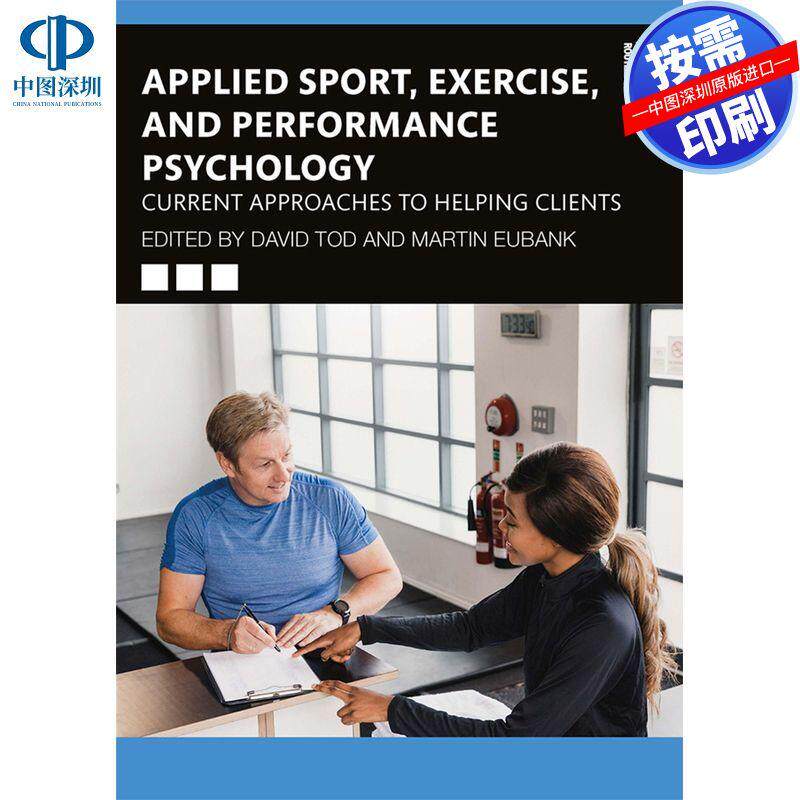 预售【按需印刷】英文原版 应用运动、锻炼和表现心理学 Applied Sport Exercise and Performance Psychology 原装进口正版书籍