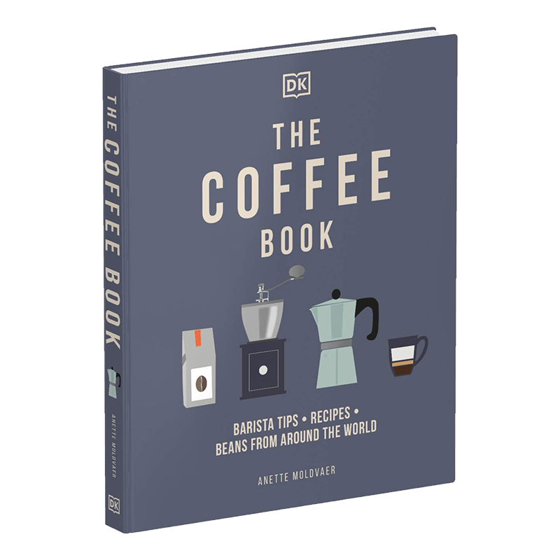 英文原版 The Coffee Book 咖啡之书 DK百科 咖啡用具知识介绍 探索咖啡历史指南食谱 手冲意式美式拿铁指南图册 进口正版书籍