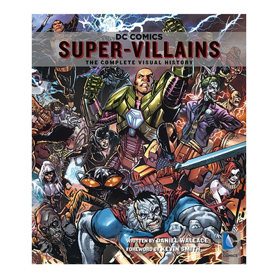 英文原版DC超级反派图解手册