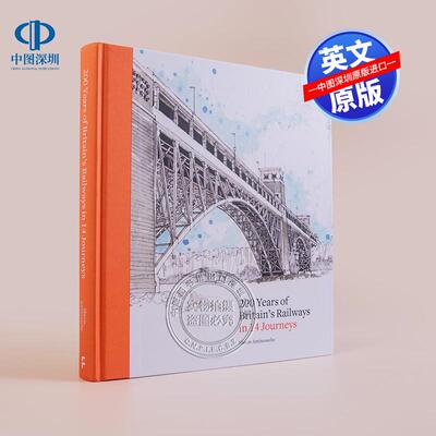 预售英文原版 英国铁路200年的14段旅程 200 Years of Britain's Railways in 14 Journeys