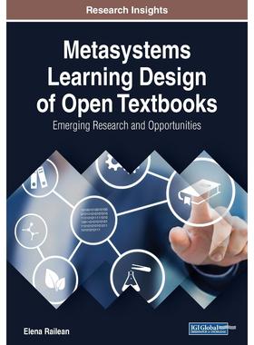 【预售 按需印刷】英文原版开放教科书的元系统学习设计Metasystems Learning Design of Open Textbooks原装进口正版书籍