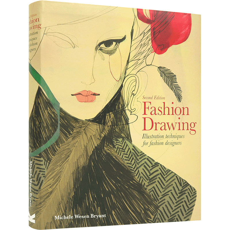 英文原版 时装素描,第二版:时装设计师的插图技巧 艺术书 Fashion Drawing, Second Edition 品牌与时尚设计参考指南画册