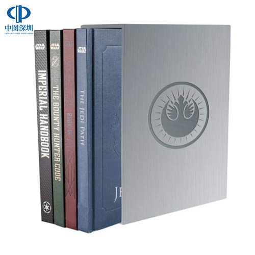 英文原版 Star Wars: Secrets of the Galaxy Deluxe Box Set 星球大战 银河豪华盒装 绝地之路 西斯 赏金猎人 帝国手册 4册套装