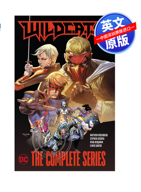 英文原版 DC系列 野生动物：完整系列 Wildc.a.t.s: The Complete Series 进口英文正版书籍