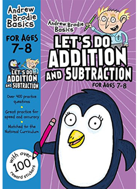 英文原版 让我们做加法和减法 小学生数学教材儿童英语教辅工具书 Let's do Addition and Subtraction Andrew Brodie Basics