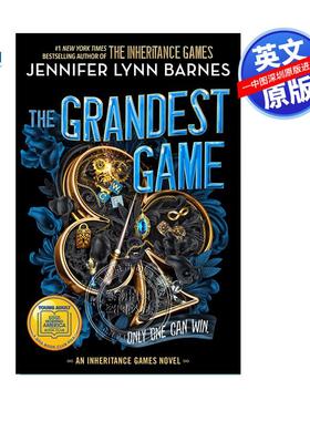 英文原版 盛大的游戏比赛 青少年冒险流行小说书 詹妮弗 林恩 巴恩斯 The Grandest Game Jennifer Lynn Barnes