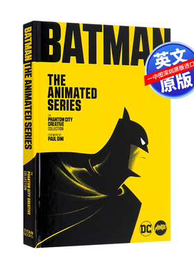 预售英文原版 DC漫画 蝙蝠侠艺术书：动画片系列 精装 The Mondo Art of Batman: The Animated Series 绘本故事书