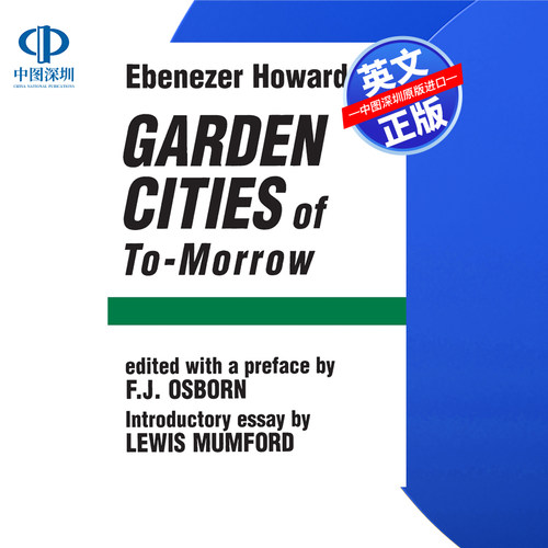 【预售 按需印刷】明天的花园城市 Garden Cities Of To-morrow 进口英文正版书籍