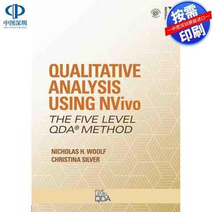 预售【按需印刷】英文原版 使用NVivo的定性分析 Qualitative Analysis Using NVivo 原装进口正版书籍