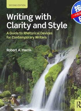 预售【按需印刷】英文原版 清晰和风格的写作 Writing with Clarity and Style 原装进口正版书籍