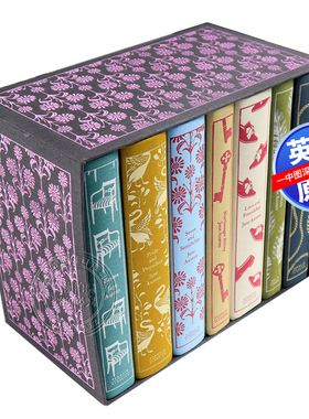 现货 英文原版 简奥斯汀精装收藏版7册套装 Jane Austen: The Complete Works 企鹅经典小说 傲慢与偏见 世界名著外国文学