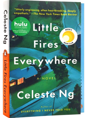 现货 英文原版 遍地小火苗 小小小小的火 Little Fires Everywhere 伍绮诗 2017年悬疑小说 无声告白作者书