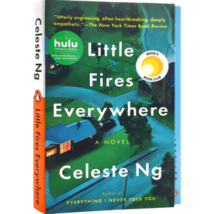 现货 英文原版 遍地小火苗 小小小小的火 Little Fires Everywhere 伍绮诗 2017年悬疑小说 无声告白作者书