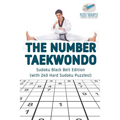 【预售 按需印刷】英文原版 The Number Taekwondo | Sudoku Black Belt Edition (with 240 Hard Sudoku Puzzles!)进口原版正版书