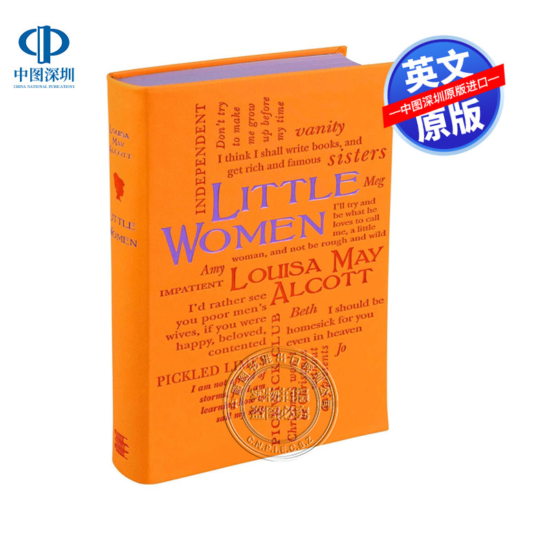 英文原版 词云经典：小妇人 Little Women 软精装 进口英文正版书籍