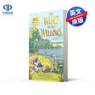 预售英文原版 柳林风声 90周年纪念礼物图画书 经典文学小说 The Wind in the Willows Anniversary Gift Picture Book