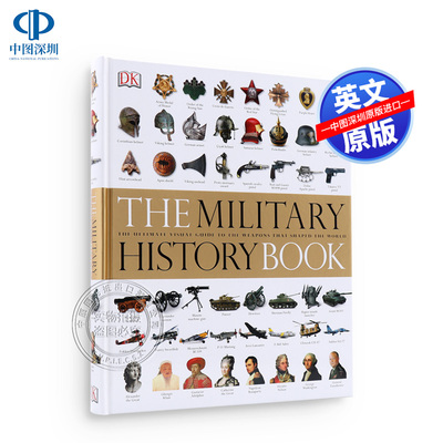 军事历史百科全书 DK大百科系列 The Military History Book 英文原版 精装 大开本 青少年英语阅读进阶 进口书正版