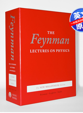 英文原版 费曼物理学讲义合集3册 精装 The Feynman Lectures on Physics, boxed set 理查德·费曼