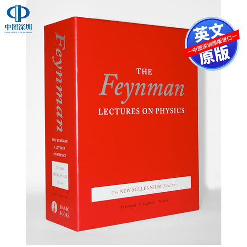 英文原版 费曼物理学讲义合集3册 精装 The Feynman Lectures on Physics, boxed set 理查德·费曼