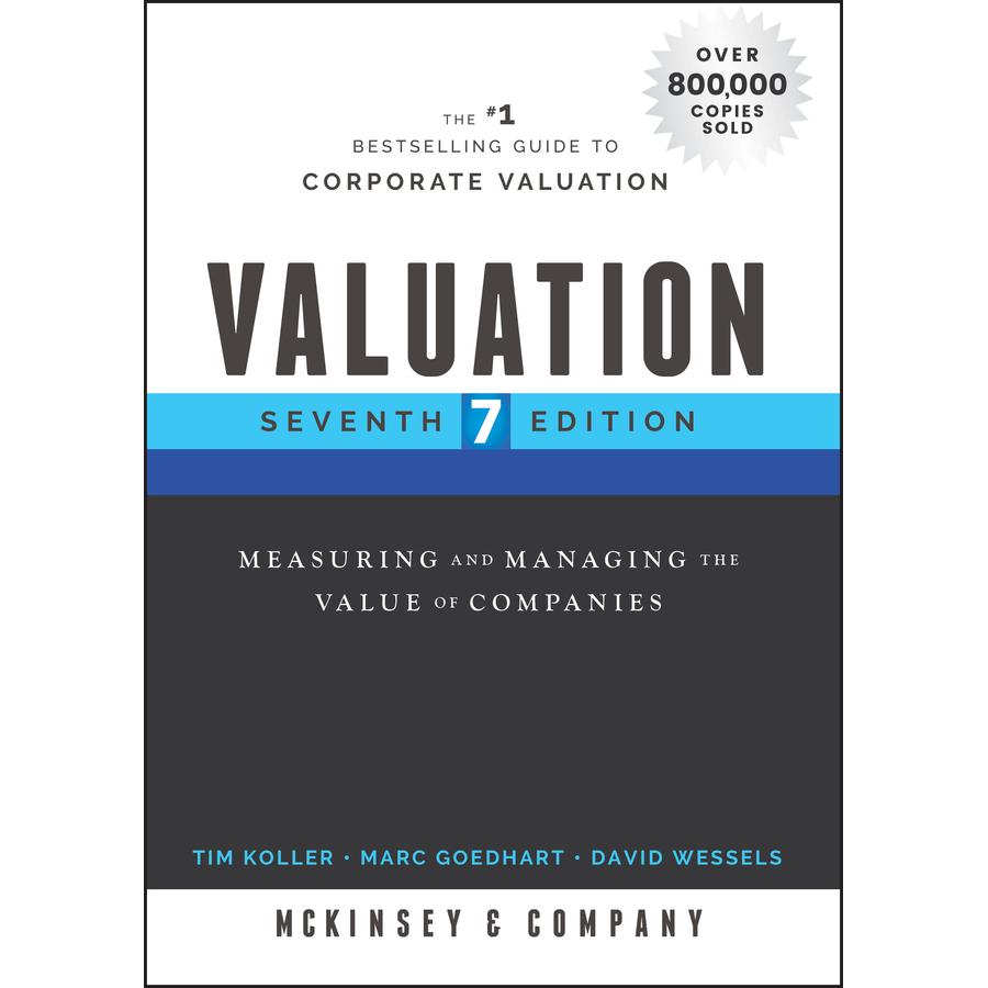 【预售 按需印刷】英文原版估值 7e CValuation 7e C原装进口正版书籍