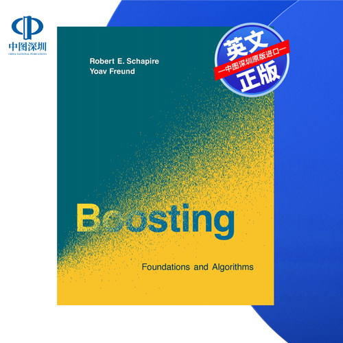 【预售 按需印刷】助推:基础和算法 Boosting: Foundations and Algorithms 进口英文正版书籍