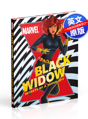 英文原版 DK 漫威 黑寡妇 Melanie Scott 精装 Marvel Black Widow Secrets of a Super spy 漫画