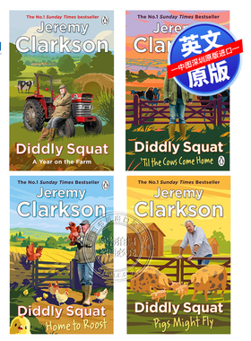 【预售英文原版】克拉克森的农场系列1-4册 Diddly Squat Top Gear 2 3 田园生活从开始到放弃A Year on the Farm Jeremy Clarkson