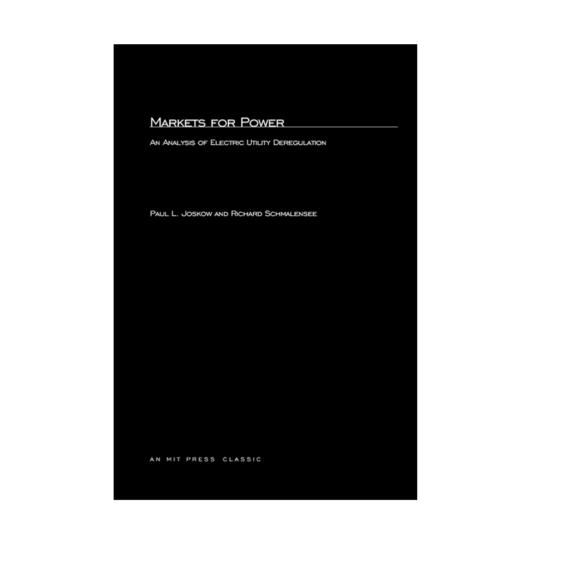 【预售 按需印刷】电力市场:电力公司放松管制的分析 Markets for Power: An Analysis of Electric 进口英文正版书籍