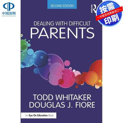 预售【按需印刷】英文原版 处理棘手的家长 Dealing with Difficult Parents 原装进口正版书籍
