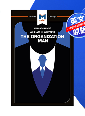 【预售 按需印刷】威廉·H·怀特 英文正版（William H.An Analysis of William H. Whyte's The Organization Man 进口书