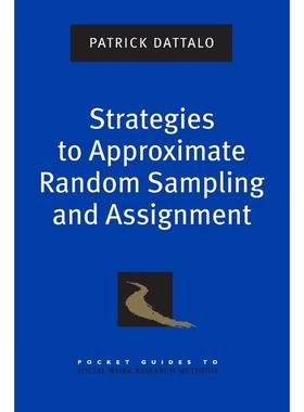 预售【按需印刷】英文原版 Strategies to Approximate Random Sampling and Assignment接近随机抽样和分配的策略 牛津大学出版
