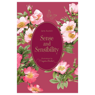 英文原版 理智与情感 Sense and Sensibility: Illustrations by Marjolein Bastin 进口英文版正版书籍