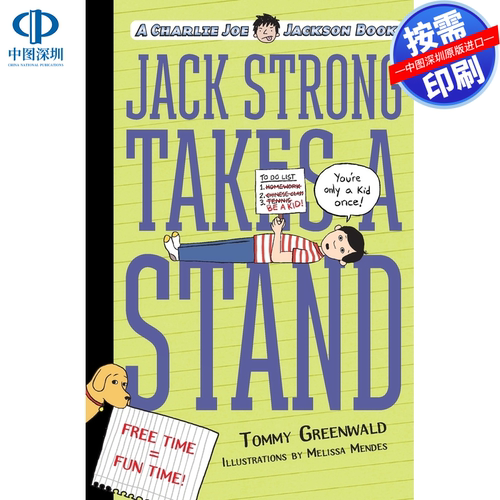 预售 按需印刷 英文原版 杰克·斯特龙站出来 Jack Strong Takes a Stand 进口书籍正版