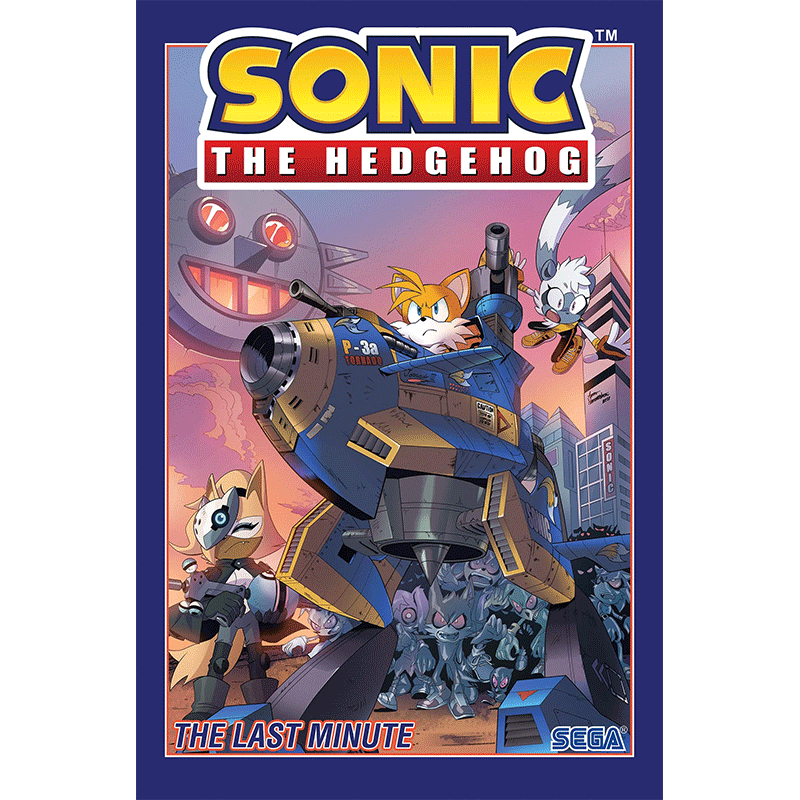 英文原版 刺猬索尼克第六卷：最后一分钟 Sonic The Hedgehog, Vol. 6: The Last Minute 速小子 动漫漫画 电影周边