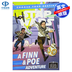 英文原版 Rise Skywalker Wars 图书 Adventure 进口正版 Journey Star The Finn Poe 天行者崛起 星球大战之旅