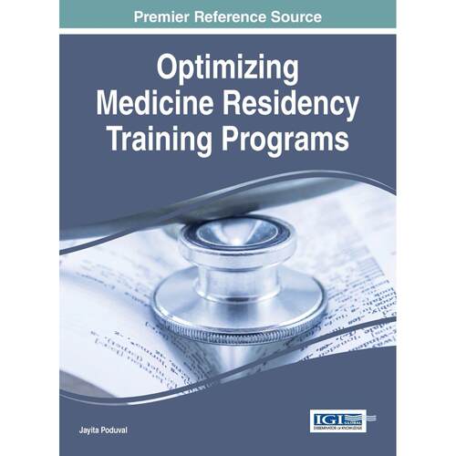 【预售 按需印刷】英文原版优化医学住院医师培训项目Optimizing Medicine Residency Training Programs原装进口正版书籍