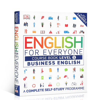 英文原版 DK人人学英语 商务英语1 课本 学生教材教辅工具书 DK-English for Everyone:Business English Level 1 Course Book