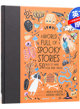 英文原版 充满幽灵故事的世界 A World Full of Spooky Stories 进口英文版书籍