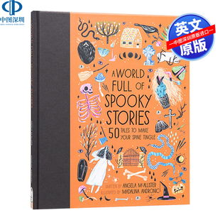 英文原版 充满幽灵故事的世界 A World Full of Spooky Stories 进口英文版书籍