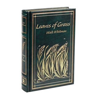 预售英文原版 草叶集 精装皮面插图版 Leaves Of Grass 沃尔特·惠特曼 美国诗歌散文集 Walt Whitman