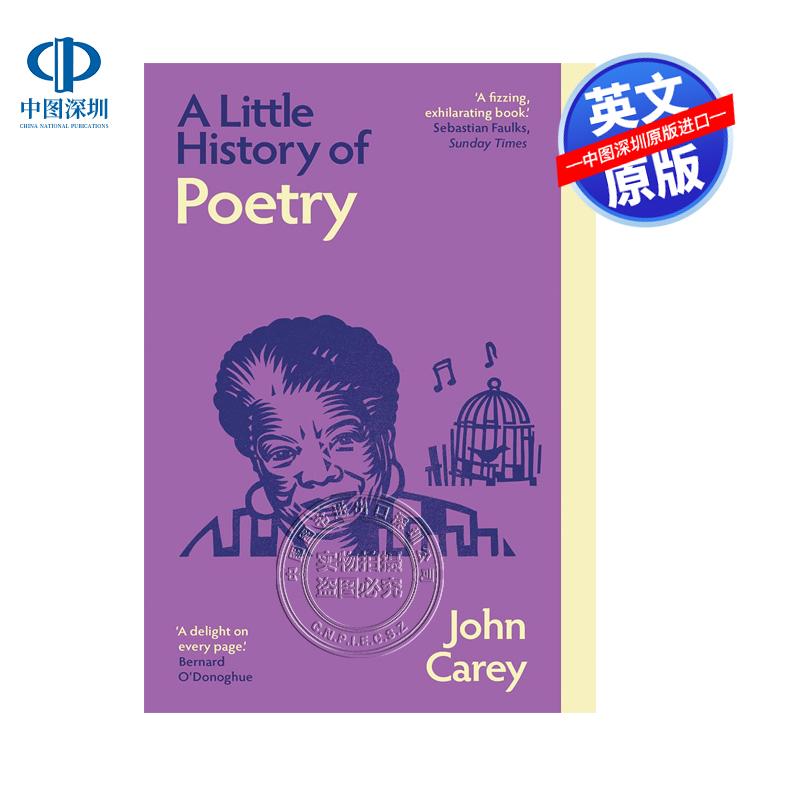 预售英文原版 耶鲁诗歌小史 A Little History of Poetry (Little Histories) 英语诗歌