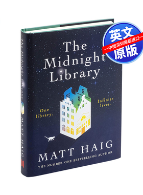 现货英文原版 午夜图书馆 精装 The Midnight Library 马特·海格 Haig Matt 深夜图书馆 全英文版文学小说