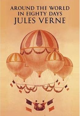 英文原版小说 八十天环球旅行 Around the World in Eighty Days 全英文版 经典文学名著 进口书籍 正版